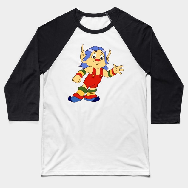 Loo-kee Classic 80’s Cartoon Baseball T-Shirt by GoneawayGames